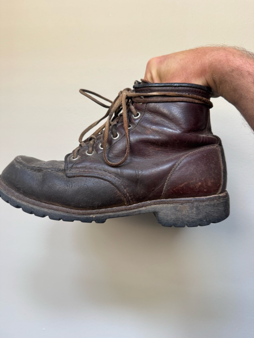 Men's Redwing Roughneck leather boots